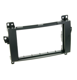 ACV 281190-19 2-DIN Asennuspaneeli Mercedes A/B class/Viano/Vito/Sprinter W906  Musta image