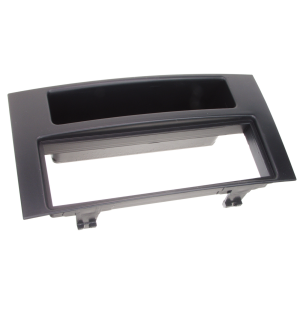 ACV 1-DIN facia plate with pocket VW Touareg / T5 black 100623 image