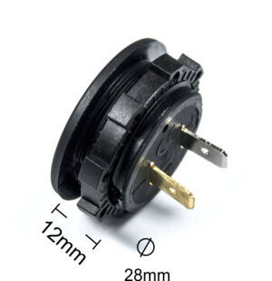 FOUR Connect 4-600154 vedenpitävä jännitenäyttö 9-24Vdc image