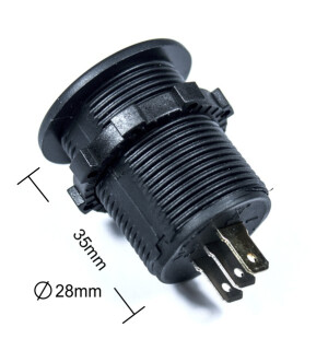 FOUR Connect 4-600155  jännite/ampeerinäyttö 12/24Vdc image