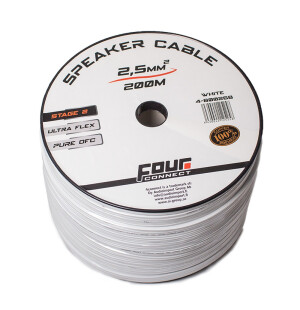 FOUR Connect 4-800268 OFC-speakercable white 2x2.5mm2, 200m image