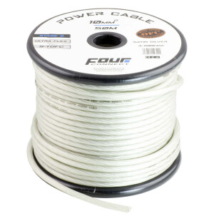 FOUR Connect 4-800312 STAGE3 10mm2 Satin Silver S-TOFC virtakaapeli image