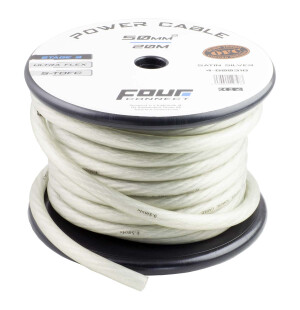 FOUR Connect 4-800318 STAGE3 50mm2 Satin Silver S-TOFC virtakaapeli image