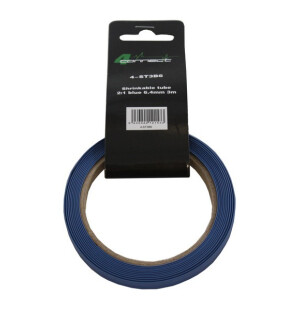FOUR Connect 4-ST3B6 shrink tube,  2:1 blue 6.4mm 3m image