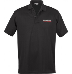 Ground Zero musta poolopaita GZ logolla XXL image