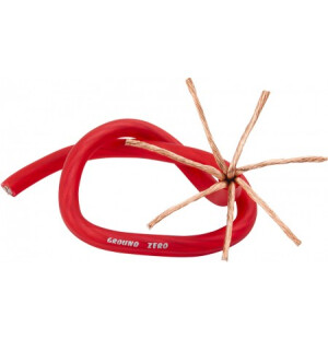 Ground Zero virtakaapeli10mm2 SOFT 50m punainen image