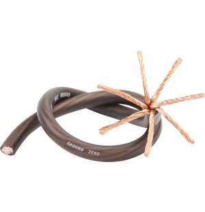 Ground Zero virtakaapeli20mm2 SOFT 50m tum.ruskea image