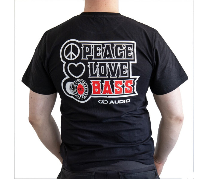 DD-T-SHIRT-XXXL-LOVE-PEACE-BASS-2 image