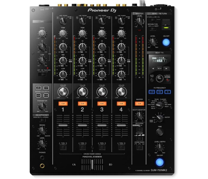 pioneer djm 750mk2 nelja kavavainen dj mikseri image