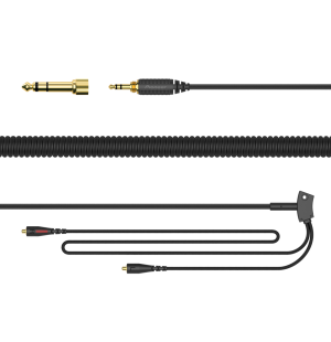 Pioneer DJ - HC-CA0201 coiled cable for stereo headphones image