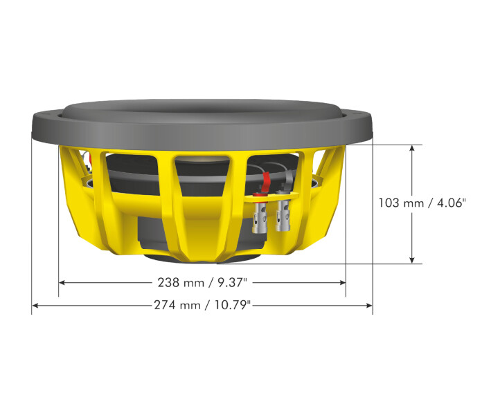GZHW 10SPL D2 FLAT dimensions image