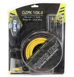 Ground Zero GZPK 10X-II Cable Kit 10mm2 image