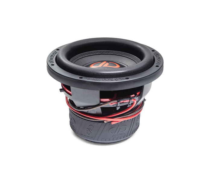 600f Series Subwoofers photo angled top to bottom showing surround basket motor boot 1 image
