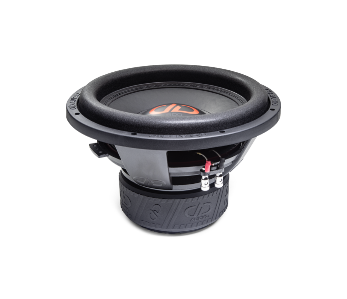 600f Series Subwoofers photo angled top to bottom showing surround basket motor boot 2 image