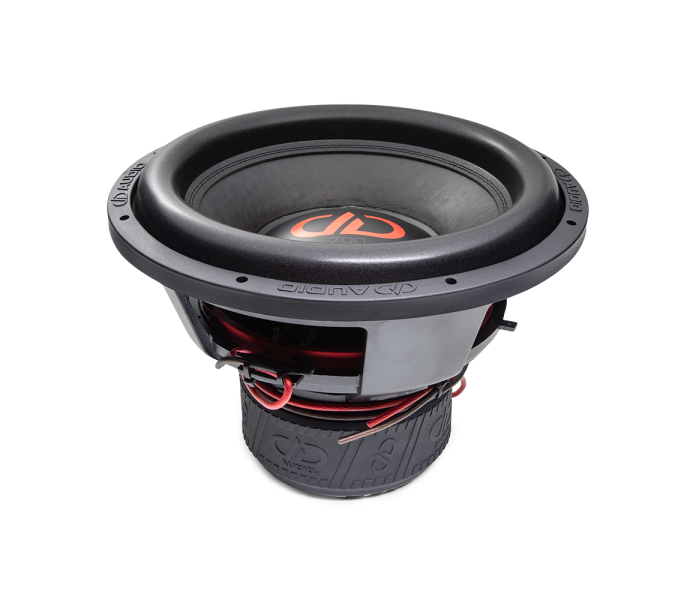 700f Series Subwoofer photo angled top to bottom showing surround basket motor boot 1 image