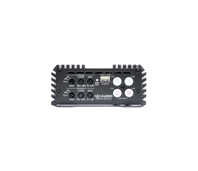 SS4.500 amplifier control panel image