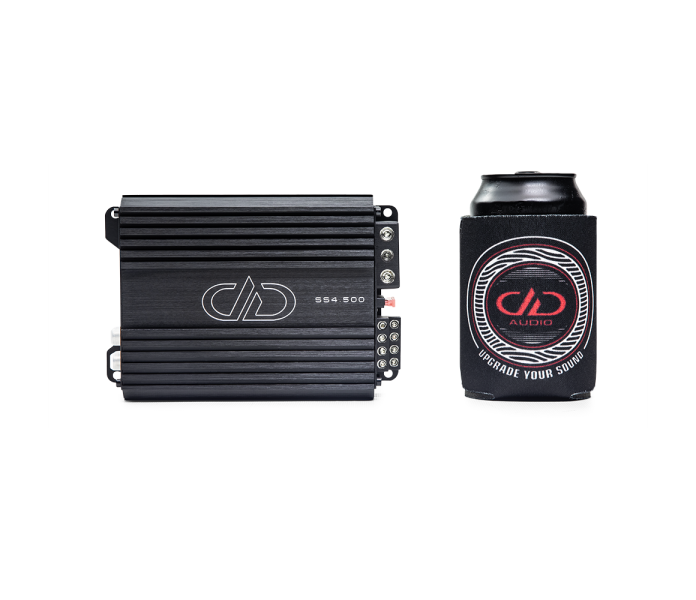 SS4.500 amplifier heatsink and koozie image