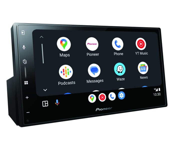 5. pioneer sph da77dab android auto angled image