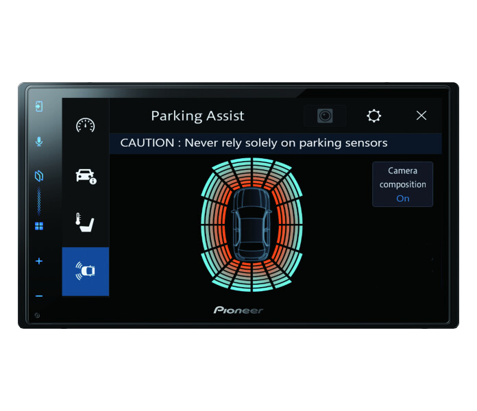 7. pioneer sph da77dab front vehicle bus can bus uart parking assist image