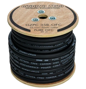 Ground Zero OFC virtakaapeli 35mm2 30m musta image