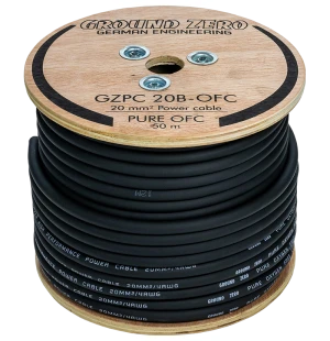 Ground Zero  OFC virtakaapeli 20mm2 50m musta image