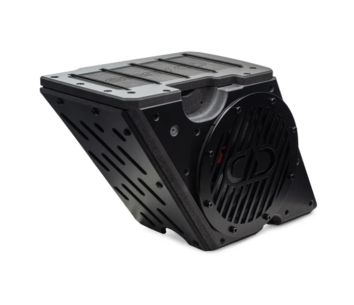 Harley 8  Saddle Bag Kit Photo of the HD8 SBKa Self Standing Assembled showing grill side image