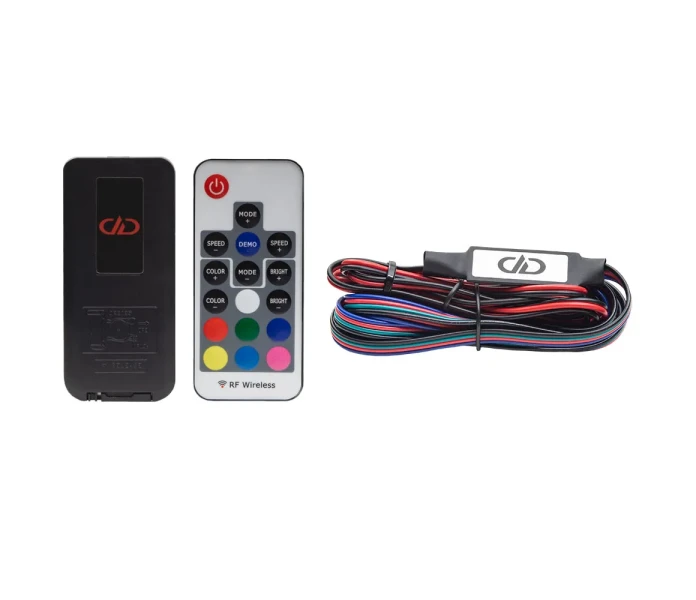 LED RGB 6 5 speaker light ring wires image